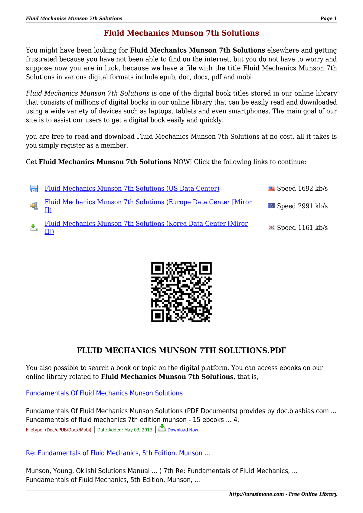 Fundamentals of fluid mechanics 5th edition pdf answers